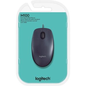 Logitech Corded (Wired) Mouse M100