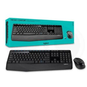 Logitech Comfort Wireless Keyboard and Mouse Combo MK345