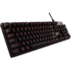 Logitech G413 Corded Mechanical Gaming Keyboard Carbon (920-008310)